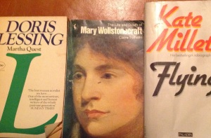 Doris Lessing, Mary Wollstonecraft, Kate Millett - amazing women writers